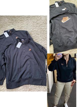 Крута жіноча зіпка/світшот оверсайз від nike ,p.m/l ,xl/xxl
