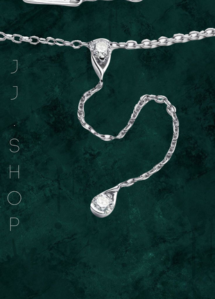 Срібне намисто пандора блискуча ніжність 392581c01