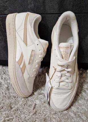 Оригинальн. Double reebok club c revenge ie6857 нат.кожа р.47eur.