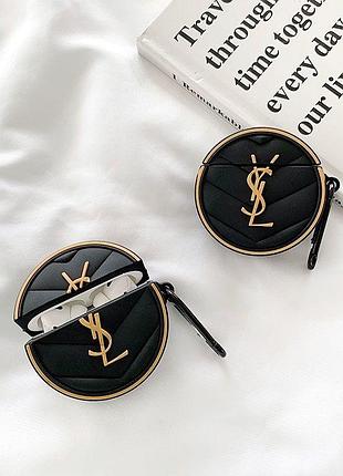 Чохол saint laurent airpods  чехол навушників кейс наушників сан ларан