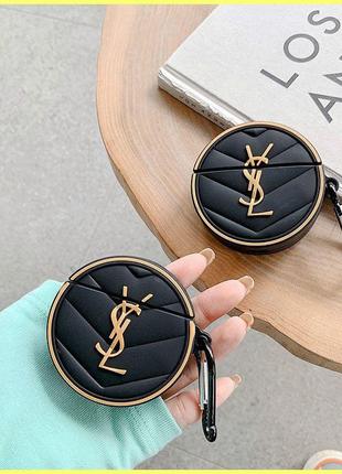 Чохол saint laurent airpods  чехол навушників кейс наушників сан ларан2 фото