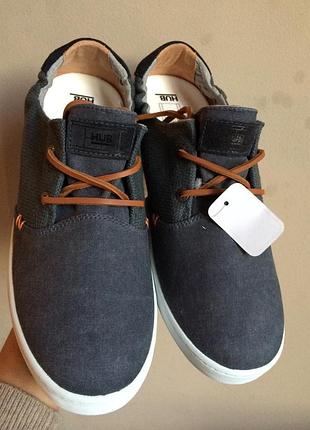Мужские качественные фирменные кеды hub