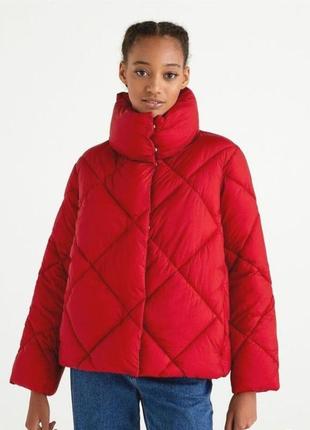 Куртка пуховик пуффер женская зимняя united colors of benetton