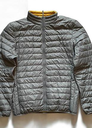 Базовый серый микропуховик frederick anderson