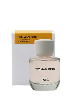 Парфумована вода Zara gold 90 ml, духи зара