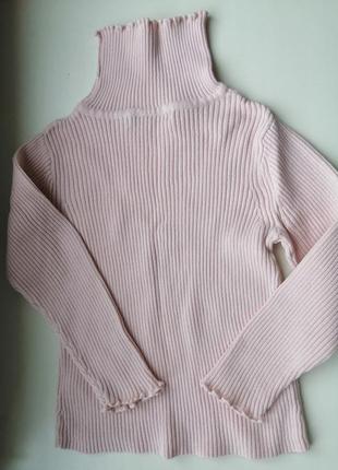 Водолазка гольф в рубчик 92-981 фото