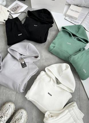 Костюм теплый: свитшот + джоггеры