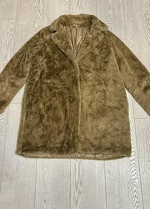 Шуба штучне хутро h&m