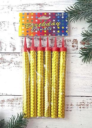 Фейерверк для торта холодный фонтан 12см (уп. 6шт)