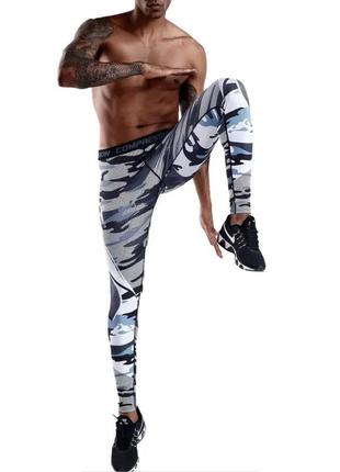 Спортивные компрессионные термоштаны легенсы compression l/xl4 фото