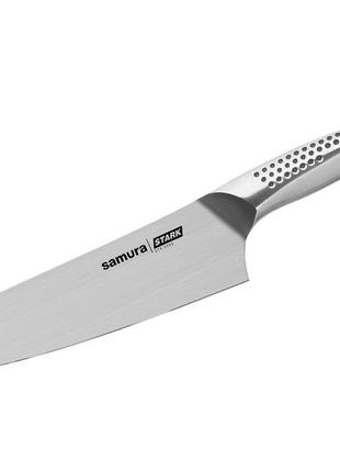 Нож кухонный гранд сантоку 197 мм  samura серебристый (2000002663768)