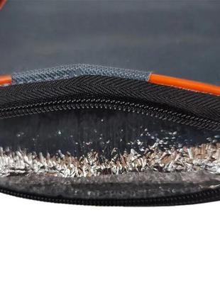 Наколенники для зимней рыбалки на змейке prof montazh grey 19х33х3см