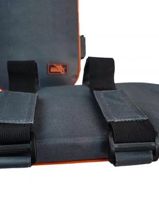 Наколенники для зимней рыбалки на змейке prof montazh grey 19х33х3см