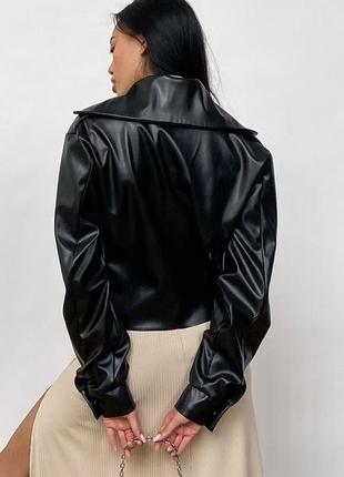 Куртка jadone fashion дейт m черная4 фото