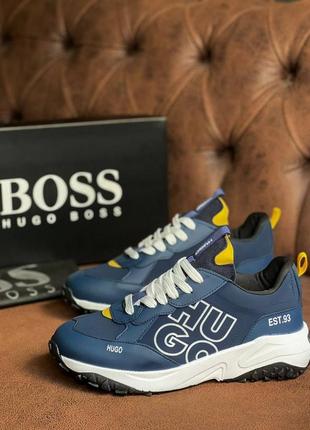 Кроссовки в стиле hugo boss 2