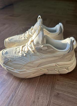 Кроссовки puma nitro светлый беж