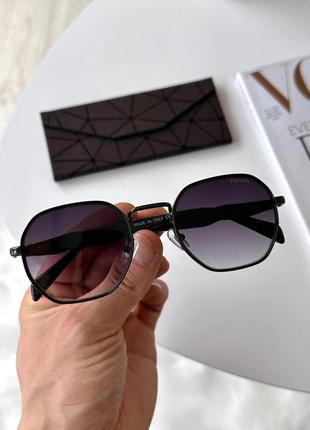 Сонцезахисні окуляри раунди сталева оправа4 фото