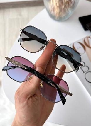 Сонцезахисні окуляри раунди сталева оправа2 фото