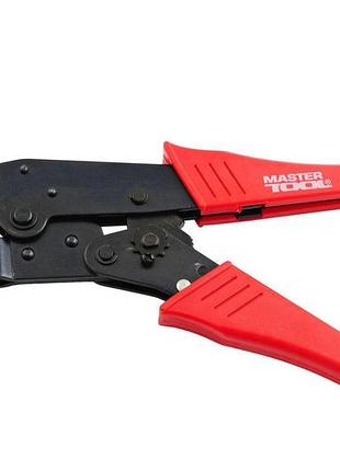Кліщі для обтискання контактів mastertool — 220 мм 0,5-6 мм2
