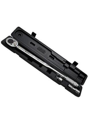 Ключ динамометрический intertool - 3/4" x 70-420 н/м, с переходником 1/2"