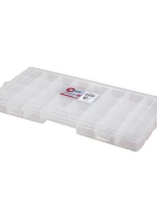 Органайзер intertool — прозорий 19,5" 490 х 240 х 50 мм