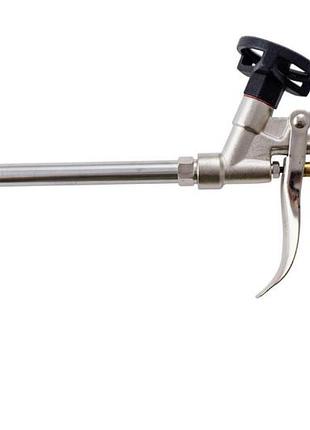 Пистолет для пены mastertool - 330 мм тефлон держатель баллона, игла