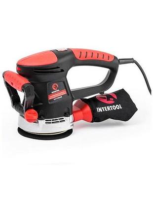 Эксцентриковая шлифмашина intertool - 480 вт semipro 8