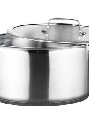 Кастрюля нержавеющая maestro-elite - 240мм x 6л