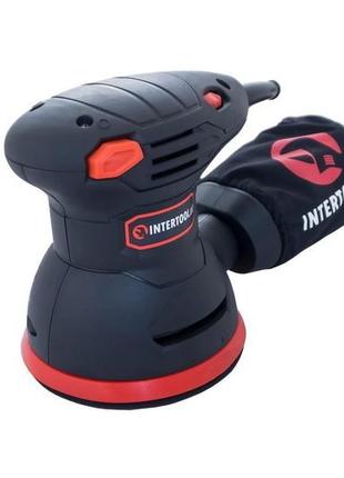 Эксцентриковая шлифмашина intertool - 300 вт storm 3