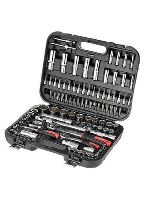 Набор инструмента intertool - 1/4" x 1/2" 110 ед. storm