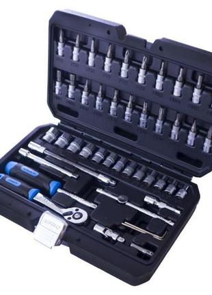 Набор инструмента apro - 1/4" 46ед