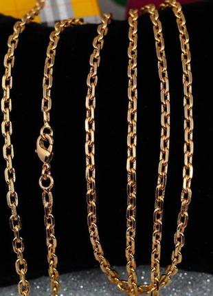 Ланцюг 60см 3,5мм xuping jewelry якірний медичне золото