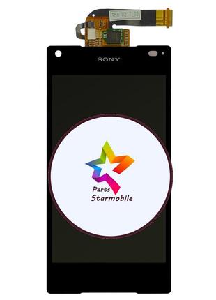 Дисплей sony e5803/e5823/xperia z5 compact + сенсор черный (оригинальные комплектующие)