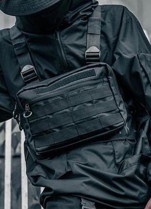 Сумка пояс плечо мужская тактическая, мужская тактическая армейская to-465 сумка однолямочная