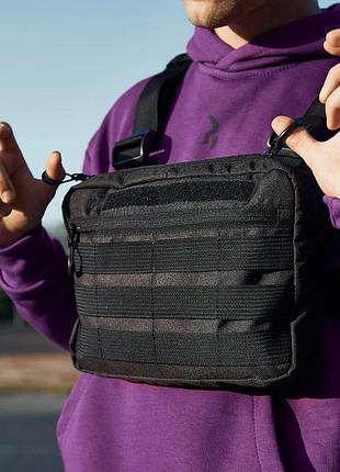 Сумка пояс плечо мужская тактическая, мужская тактическая армейская to-465 сумка однолямочная