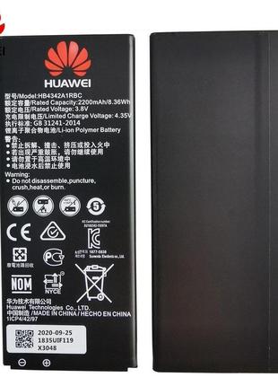 Аккумулятор hb4342a1rbc (акб, батарея) huawei y5 ii (li-polymer 3.8v 2200mah)