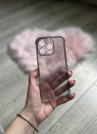 Чохол на iphone 15 про / 15 pro чехол прозорий