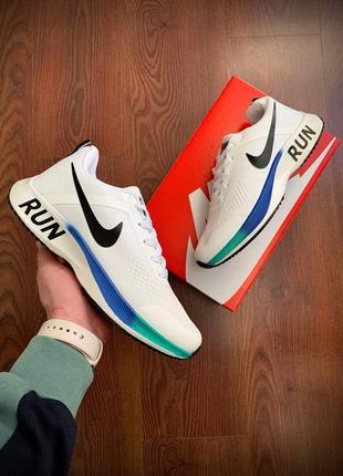 Кросівки чоловічі nike run vaporfly 3 white & blue👟