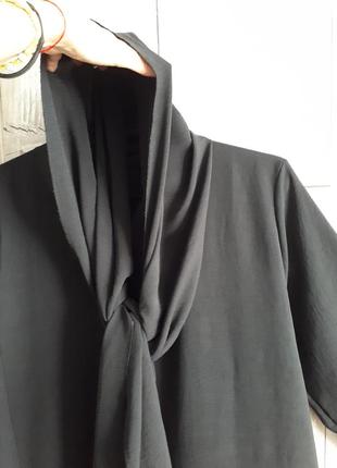 Франція сукня чорна довга з капюшоном-шарфом великого розміру3 фото