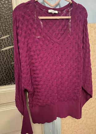 Кофта calvin klein шелк 48 л новая