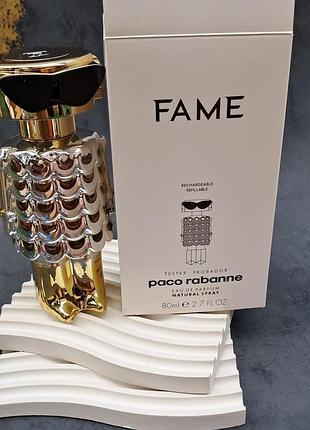 Fame paco rabbane 80 ml тестер оригиналу