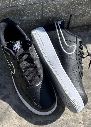 Кроссовки кроссовки nike air force 1 07 black (fj4211-001) оригинал!3 фото
