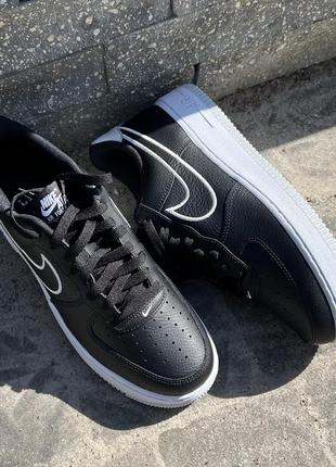 Кроссовки кроссовки nike air force 1 07 black (fj4211-001) оригинал!2 фото