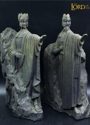 Статуетка стовпи аргонату 🏪totalbazaar🏪. скульптура ворота королів 15 см. стовпи argonath. ісільдур та анаріон (2шт.)|швидка