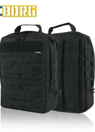 Штурмовой рюкзак быстросъемный кордура черный|швидка доставка|