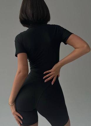 Комбенізон жіночий з шортами для спорту/танців2 фото