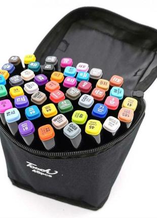 Маркери для хлопчиків 48 шт, маркери touch sketch, набір скетч маркерів для малювання двосторонні|швидка доставка|