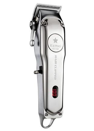 Машинка для профессиональной стрижки kemei km-1996|швидка доставка|