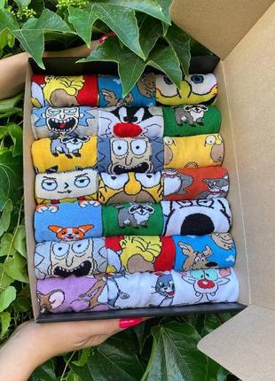 Великий бокс жіночих шкарпеток на 21 пару 36-41 р|швидка доставка|