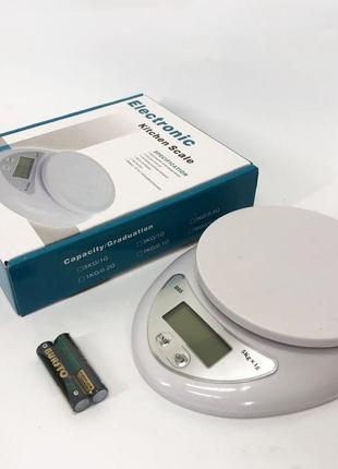 Ваги кухонні електронні до 5кг kitchen b05, кухонні ваги для кондитера, кухонні ваги міні|швидка доставка|